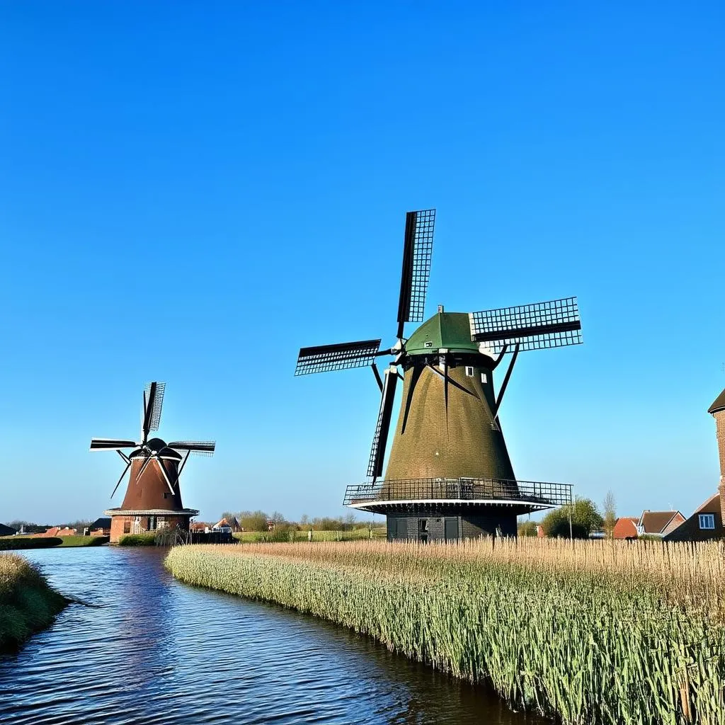 Windmills of Kinderdijk