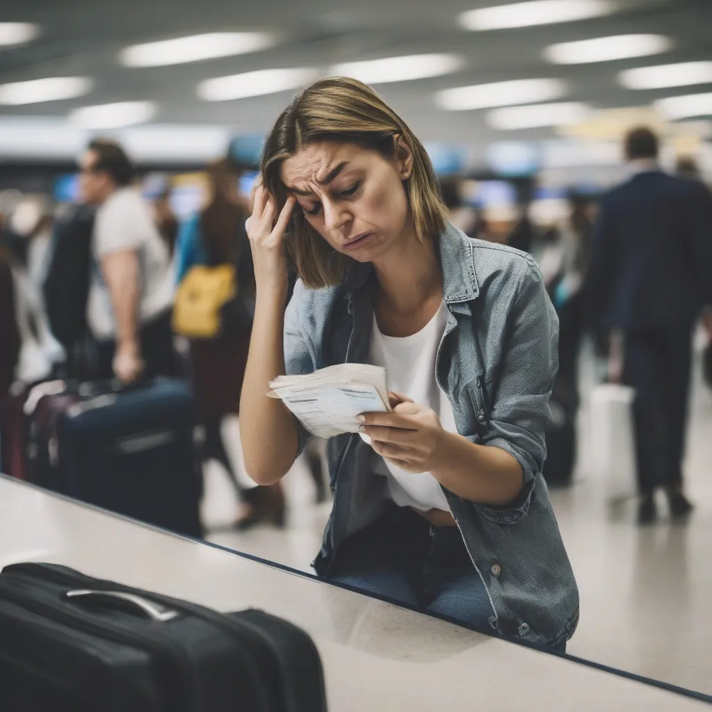 Woman at Airport