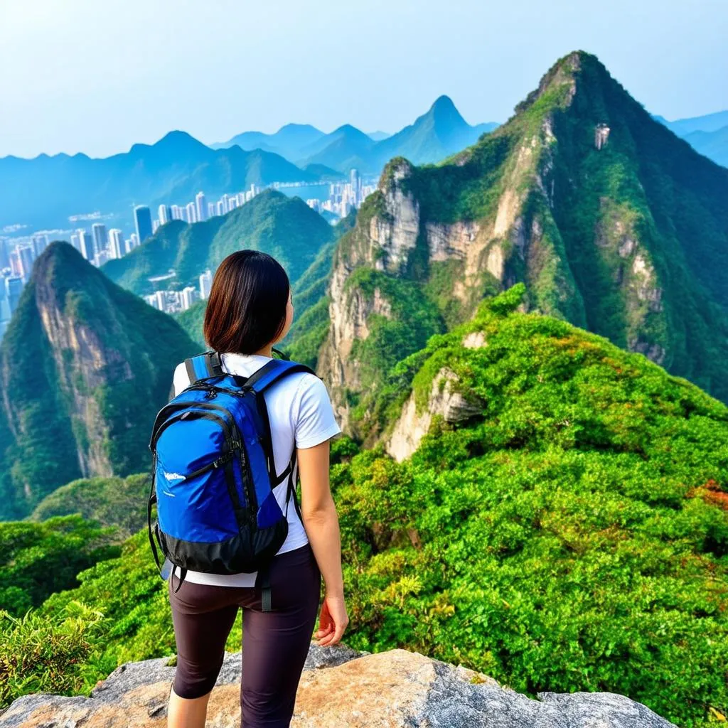 Hiking in Hong Kong