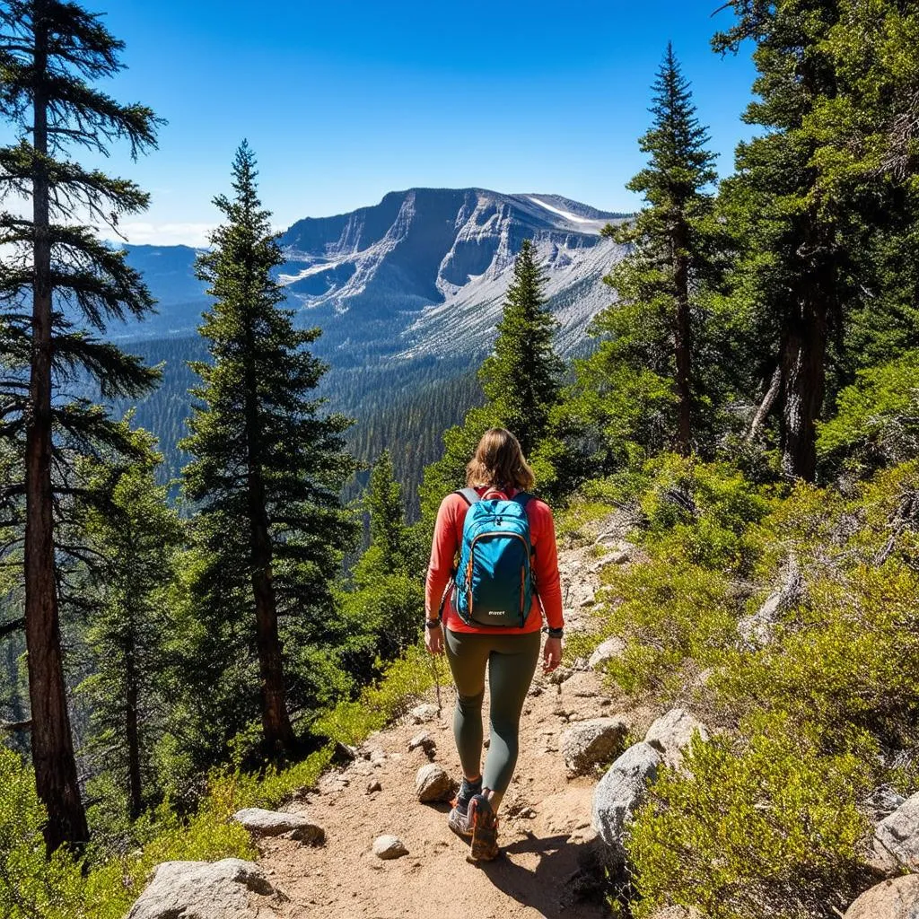 Embracing the Journey: Hiking Through Nature's Majesty