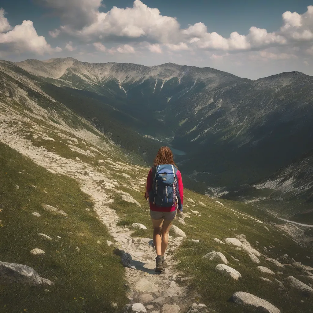 Hiking in Rila Mountains, Bulgaria