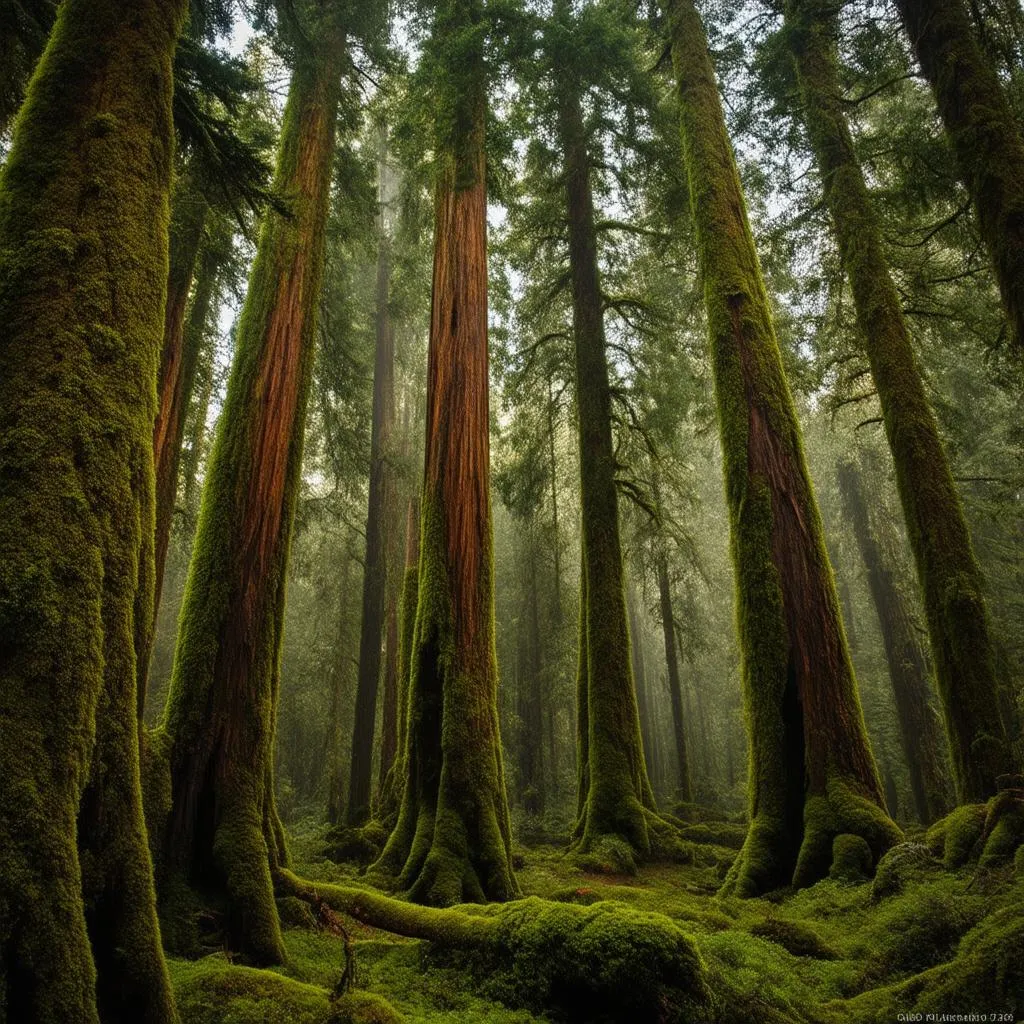 Ancient Cedar Forest in Yakushima