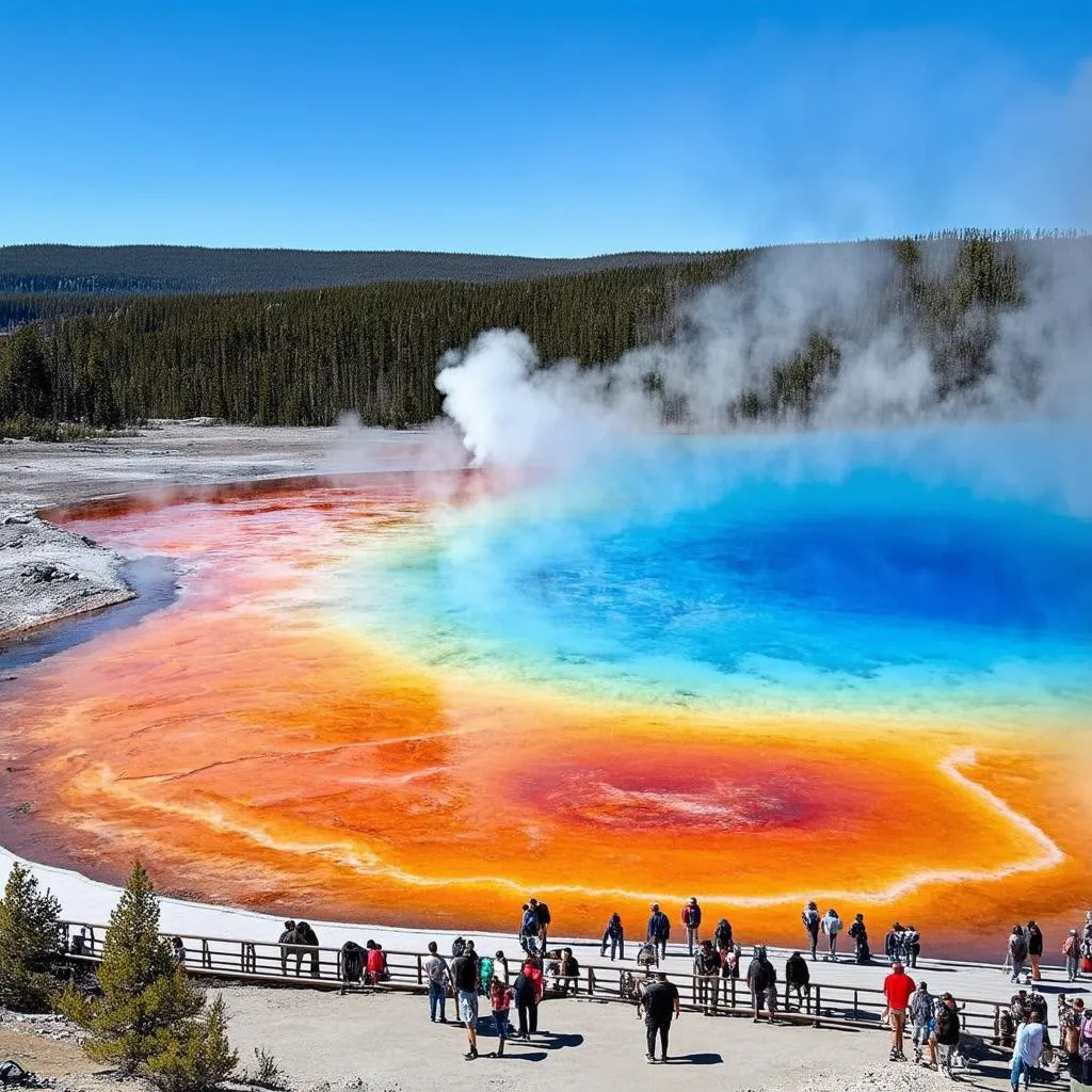 Yellowstone National Park in May