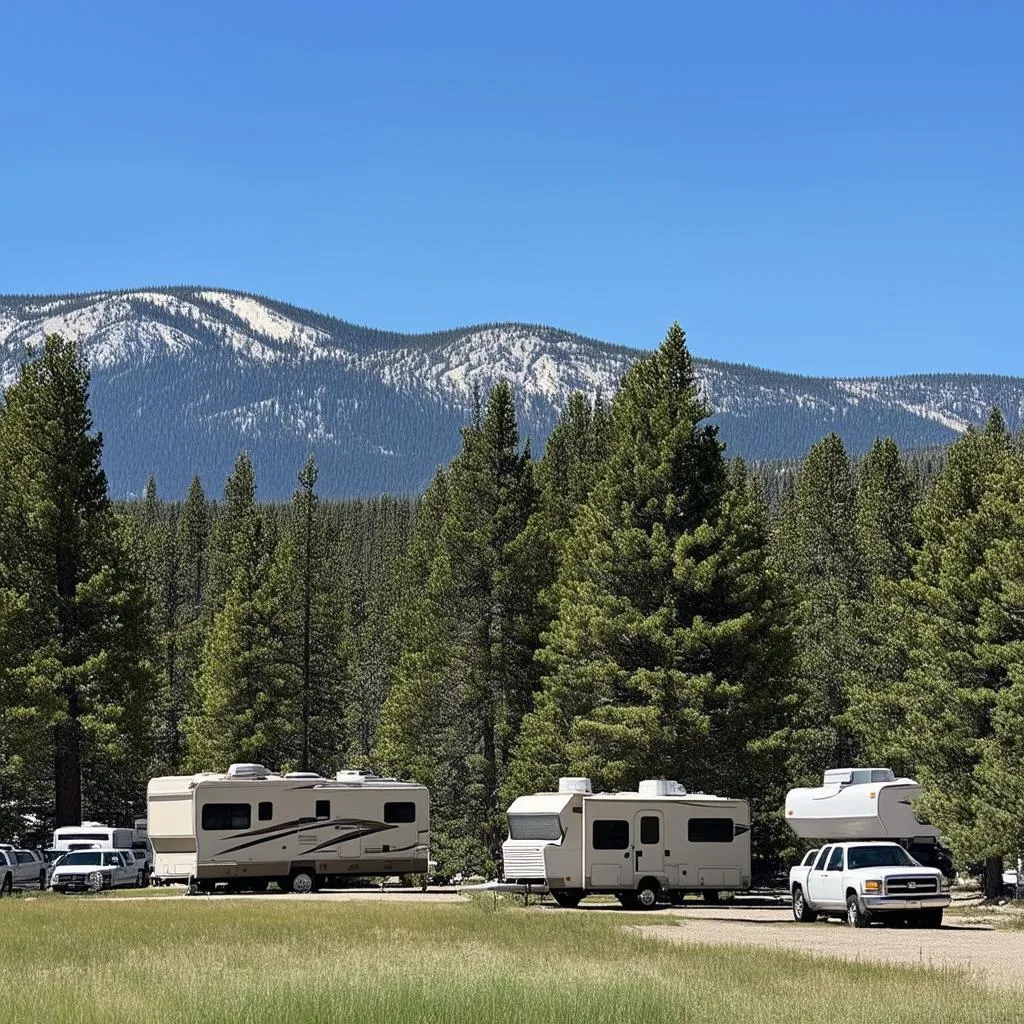 RV Park at Yellowstone