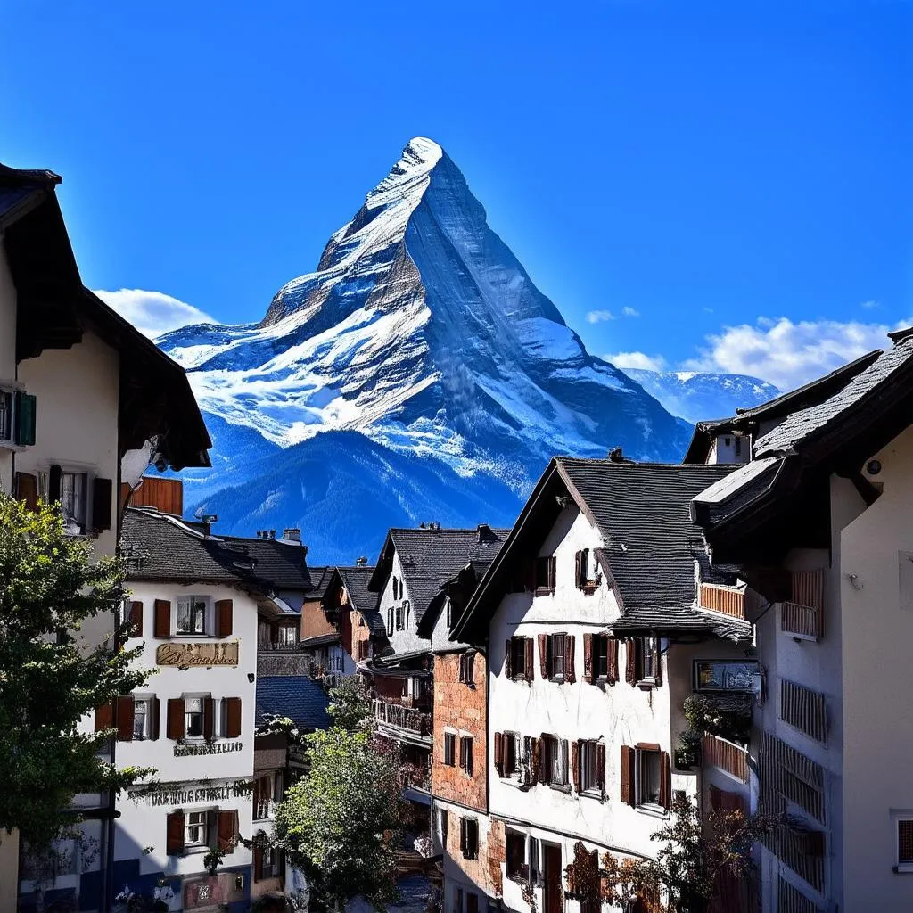 Zermatt, Switzerland Village