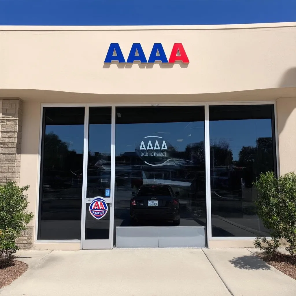 AAA storefront