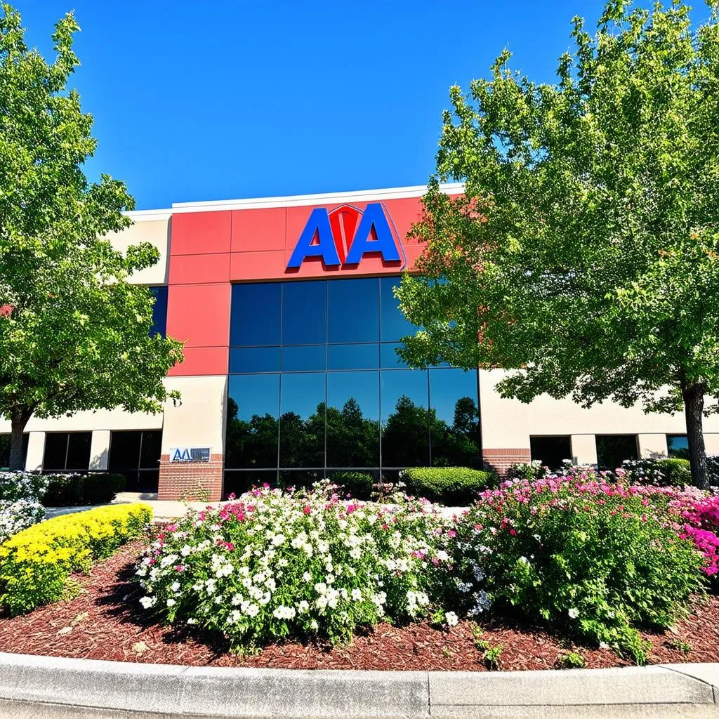 AAA office building exterior