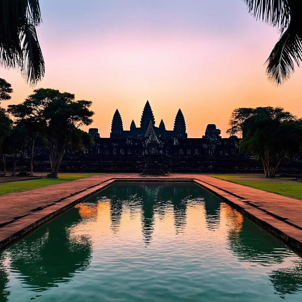 Sunrise over Angkor Wat