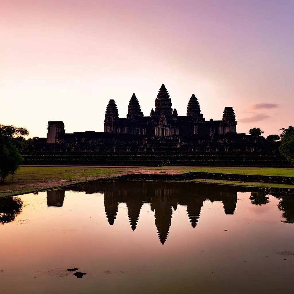 Sunrise over Angkor Wat