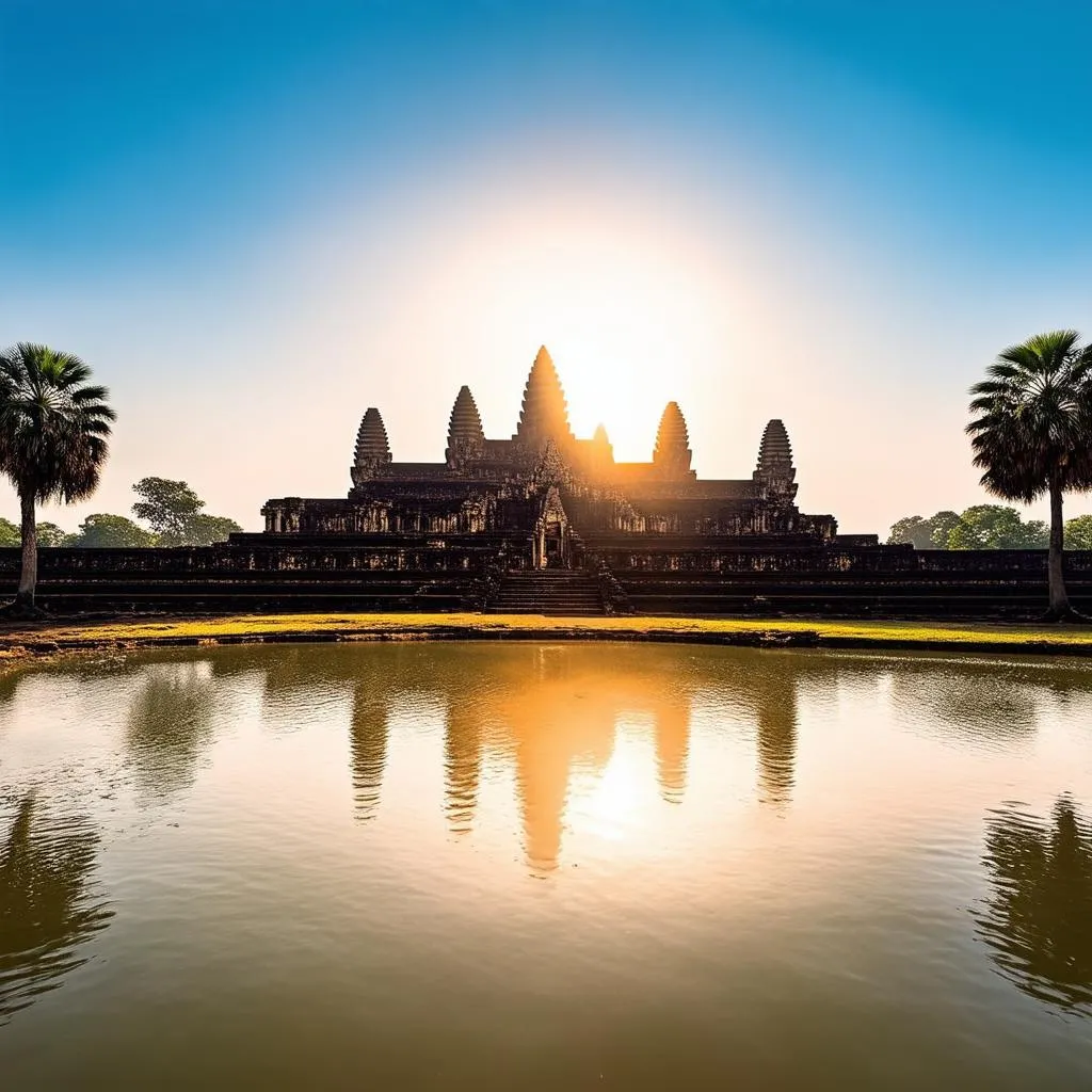 Angkor Wat at sunrise