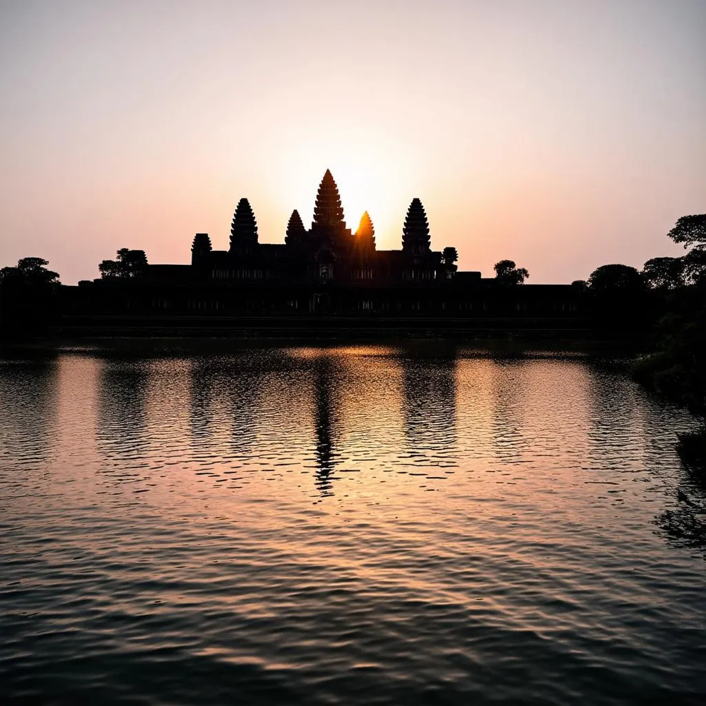 Sunrise over Angkor Wat