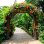 Entrance to Ba Ngoi Eco-tourism Garden