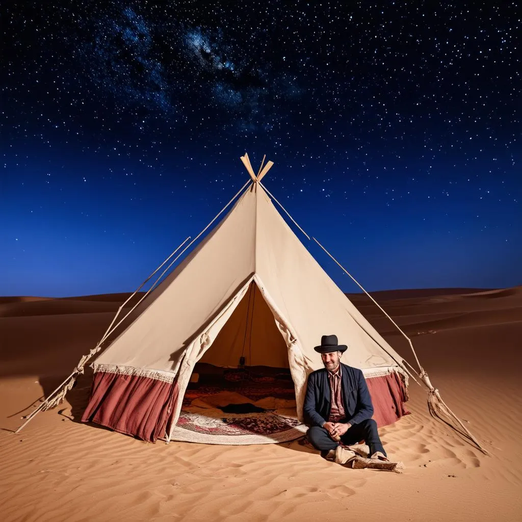 VictorianTravellerBedouinCamp