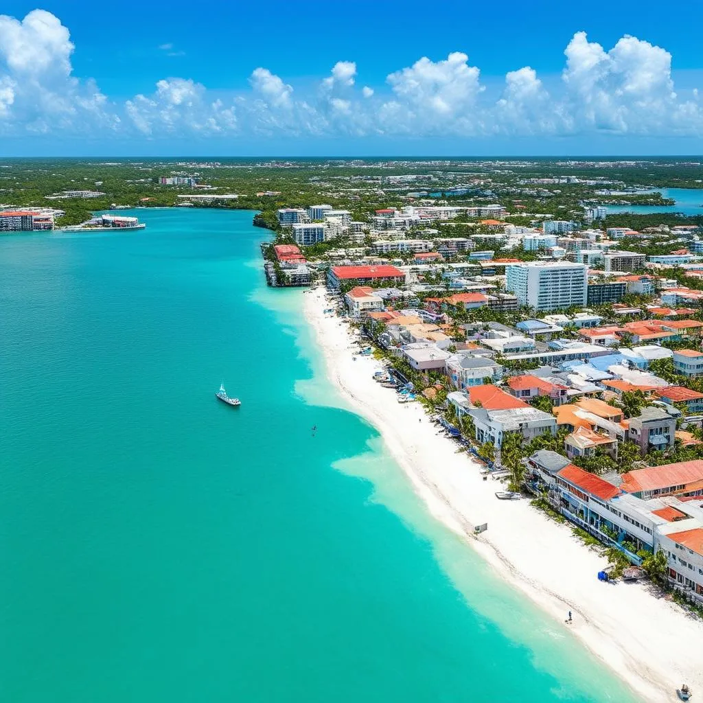 Belize City Aerial View