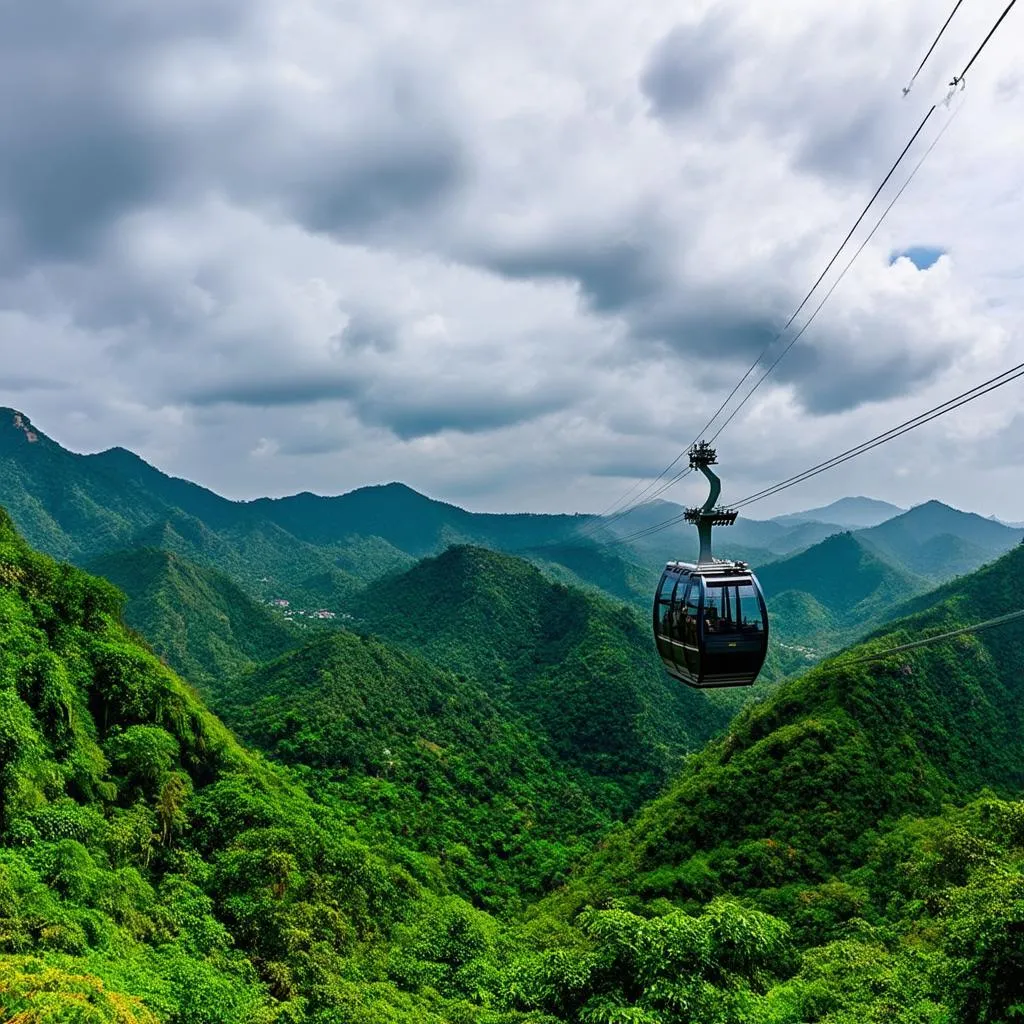 Black Virgin Mountain in Tay Ninh