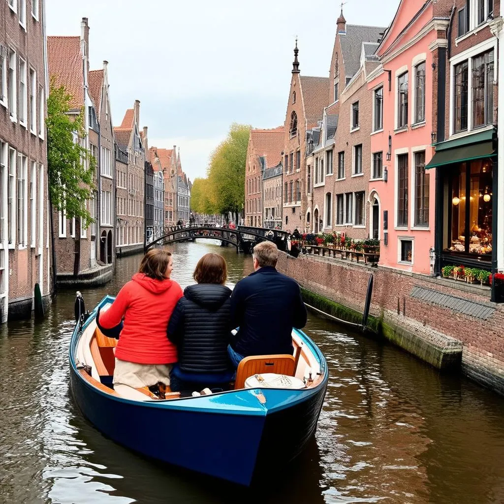 Belgium chocolate and canals