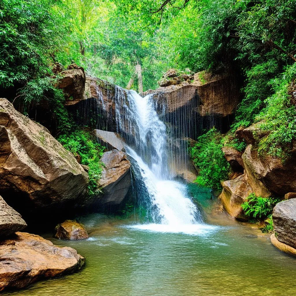 Scenic Waterfall