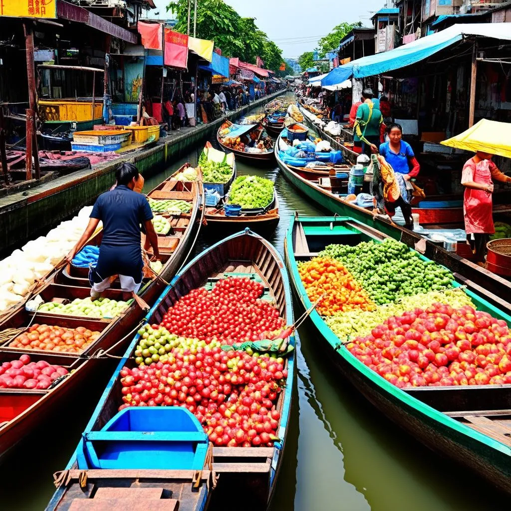 Cai Be Floating Market