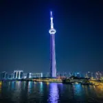 Canton Tower at night