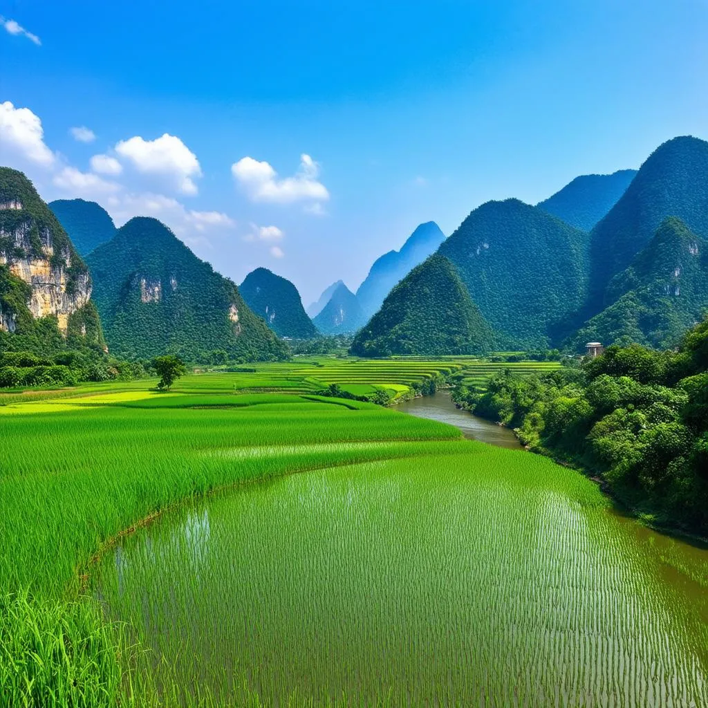 Cao Bang Landscape