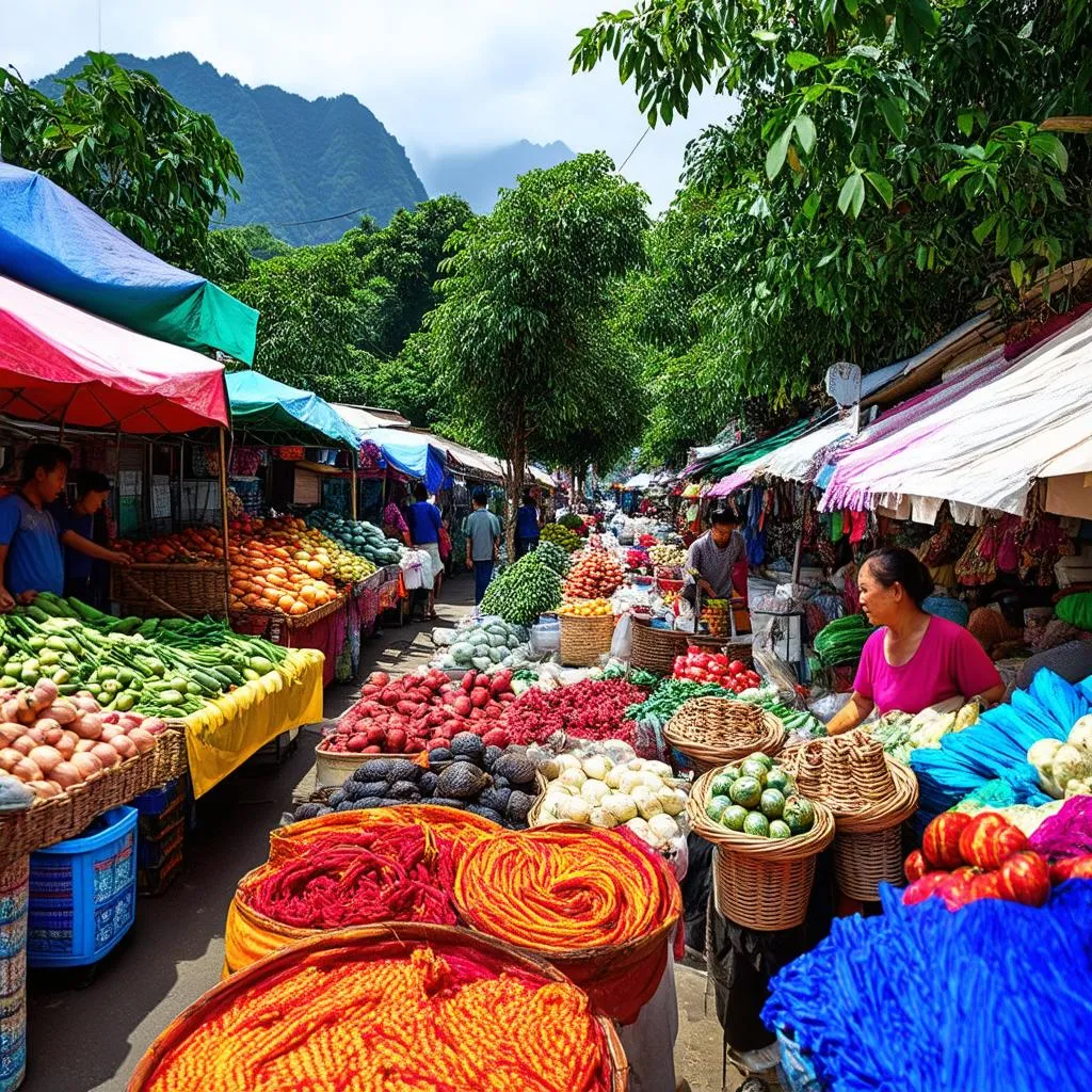 Cao Bang Market