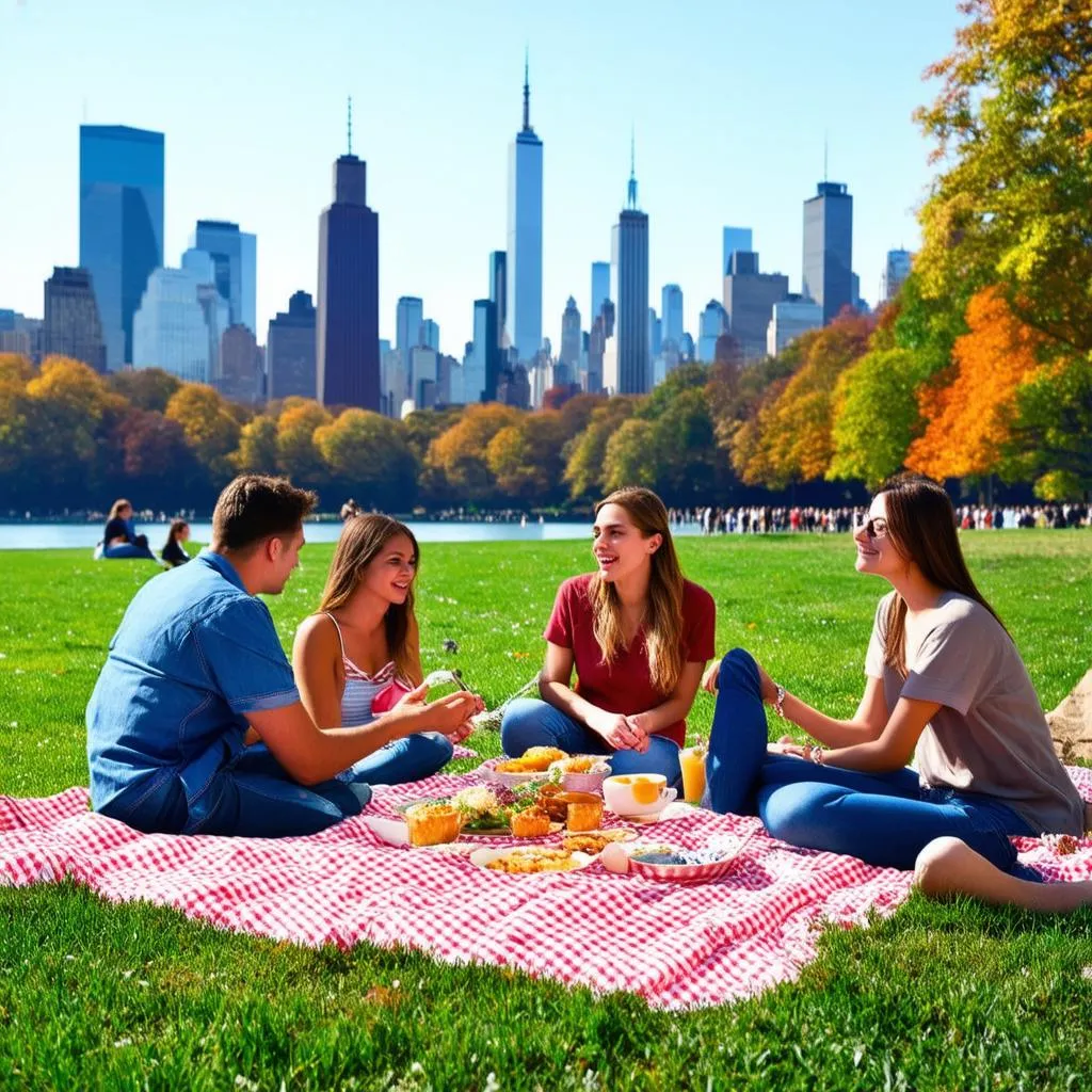 Picnic in Central Park