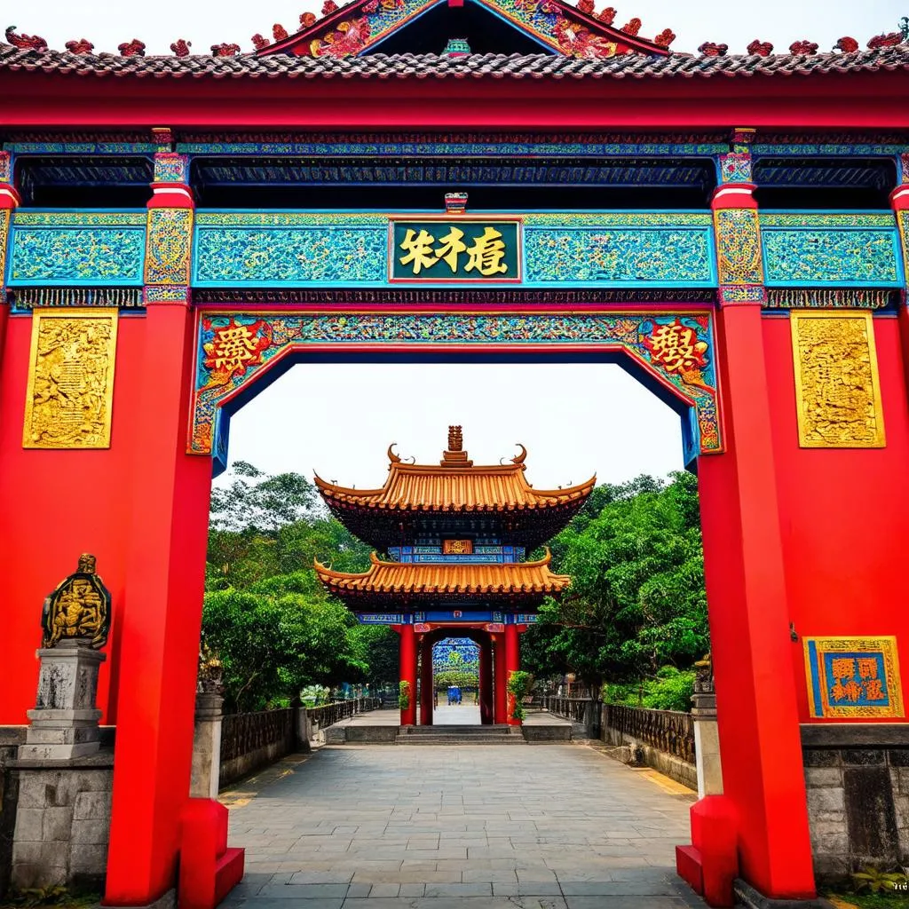 Perfume Pagoda Entrance