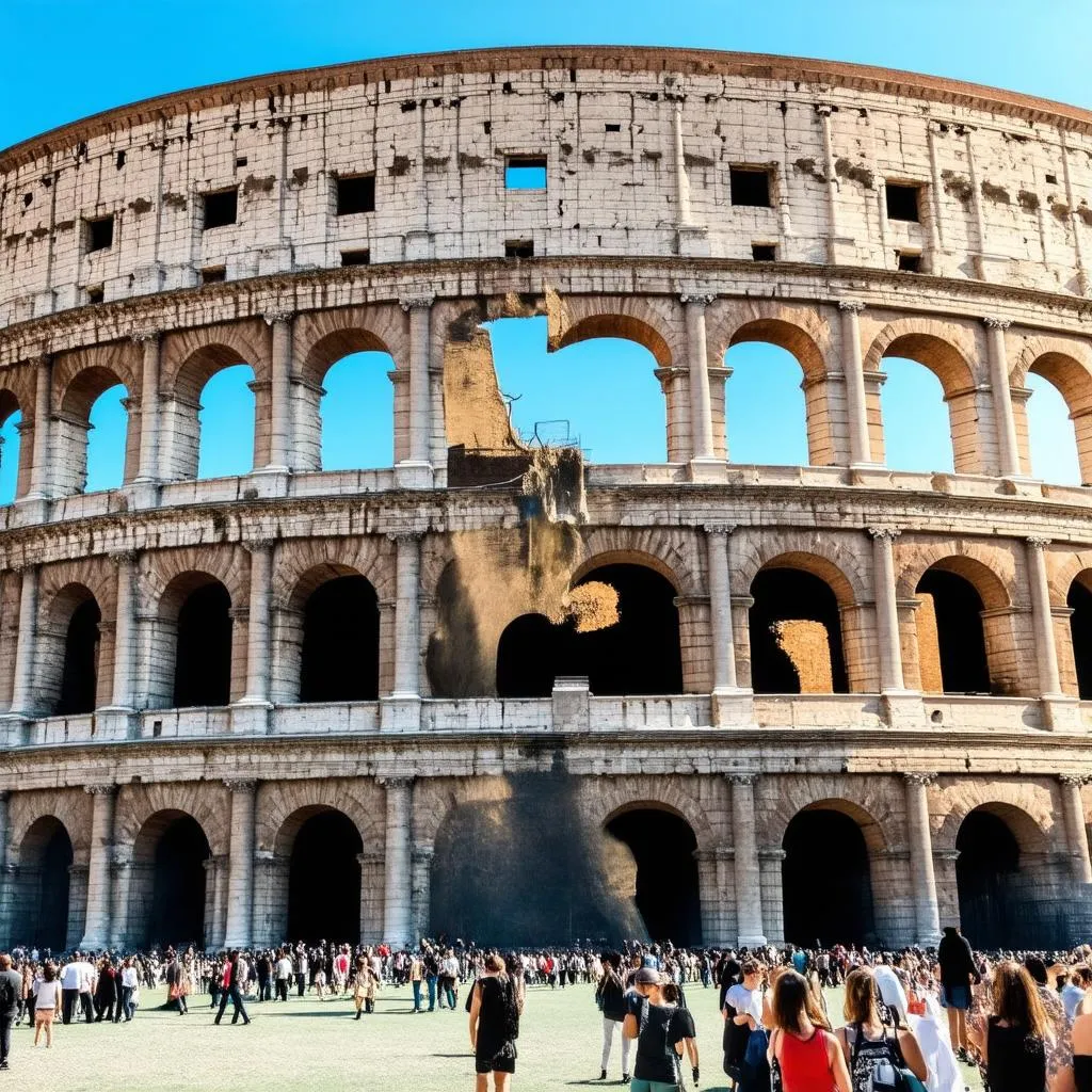 Ancient Roman Colosseum