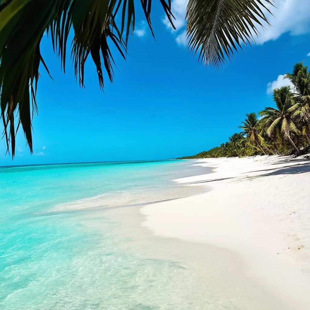 Secluded Beach in Cuba