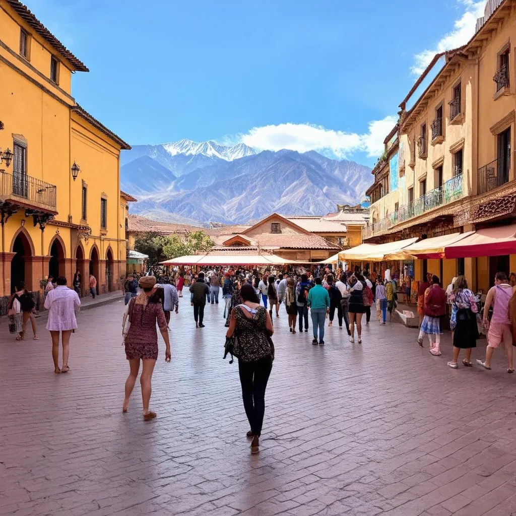 Plaza de Armas in Cusco Peru