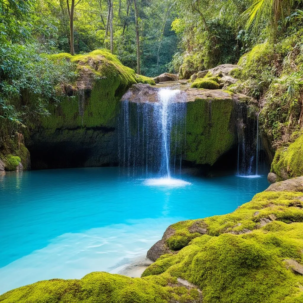 Magnificent Dray Nur Waterfall