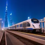 Dubai Metro Train