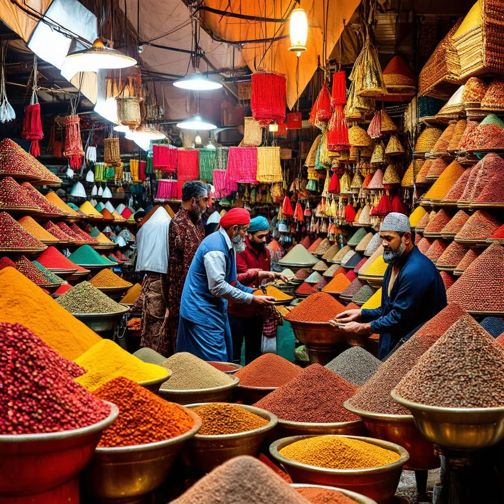 Traditional Spice Souk in Dubai