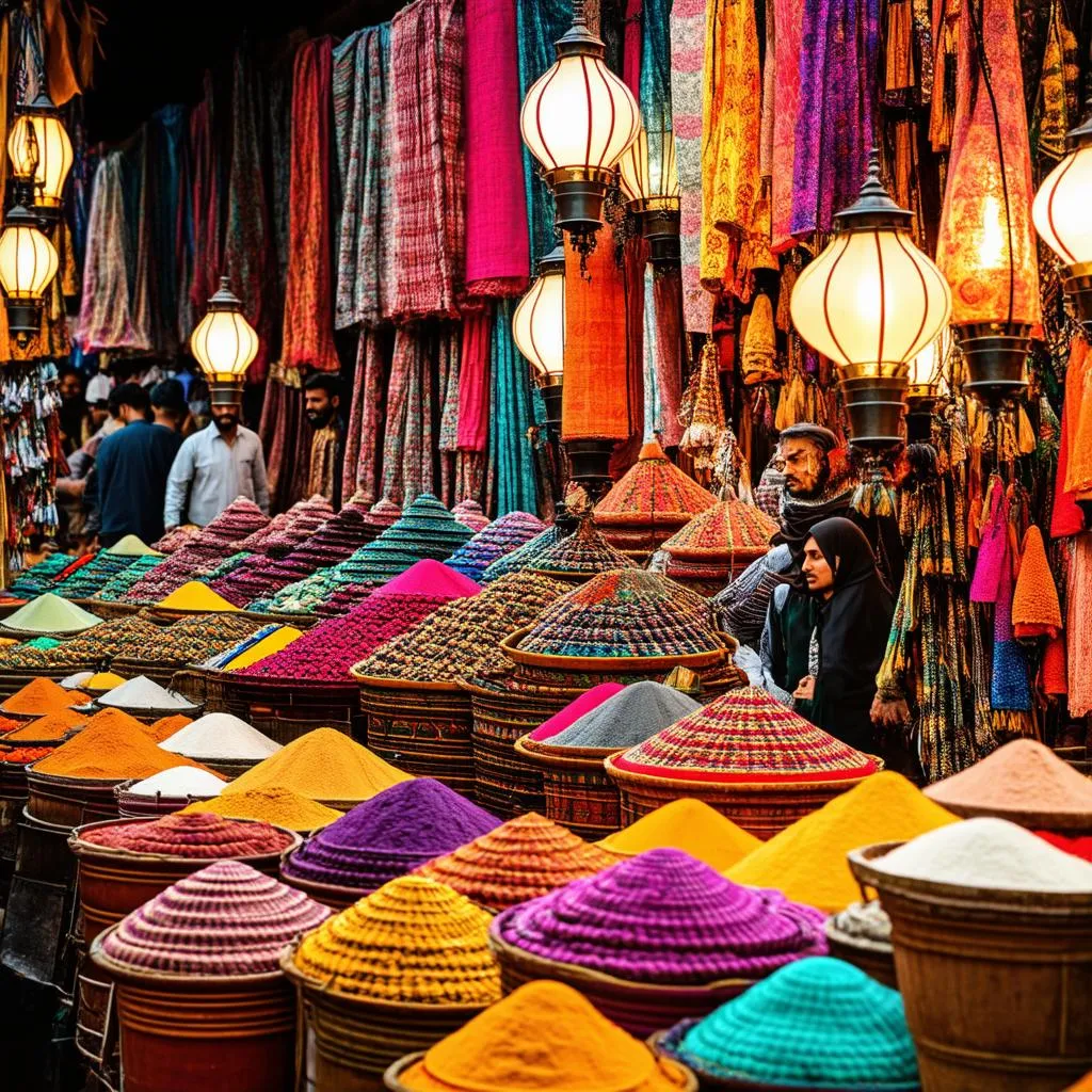 Traditional Dubai market