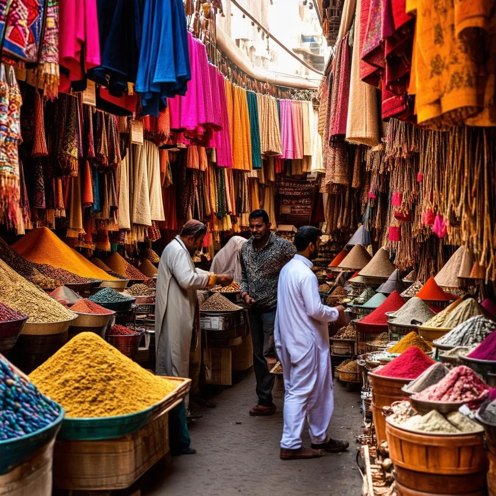 Traditional Spice Souk in Dubai