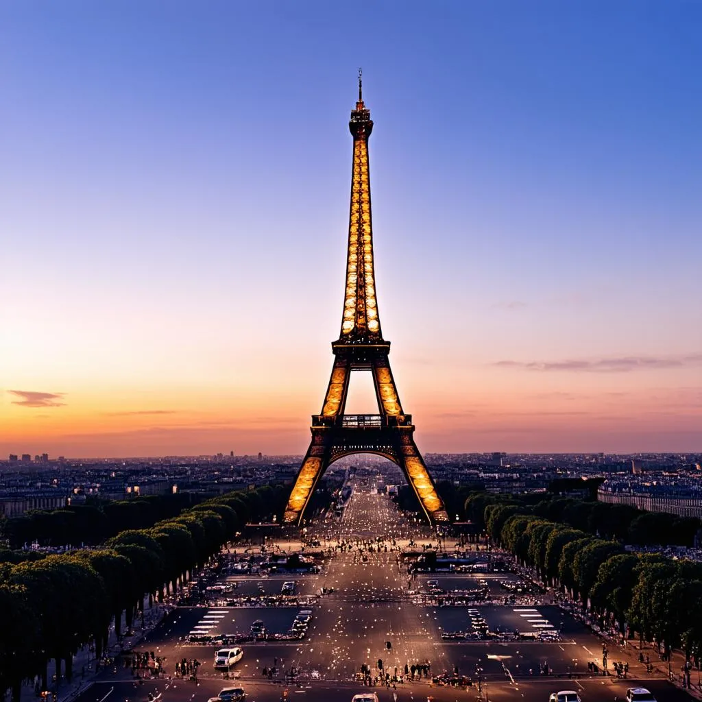 Eiffel Tower in Paris