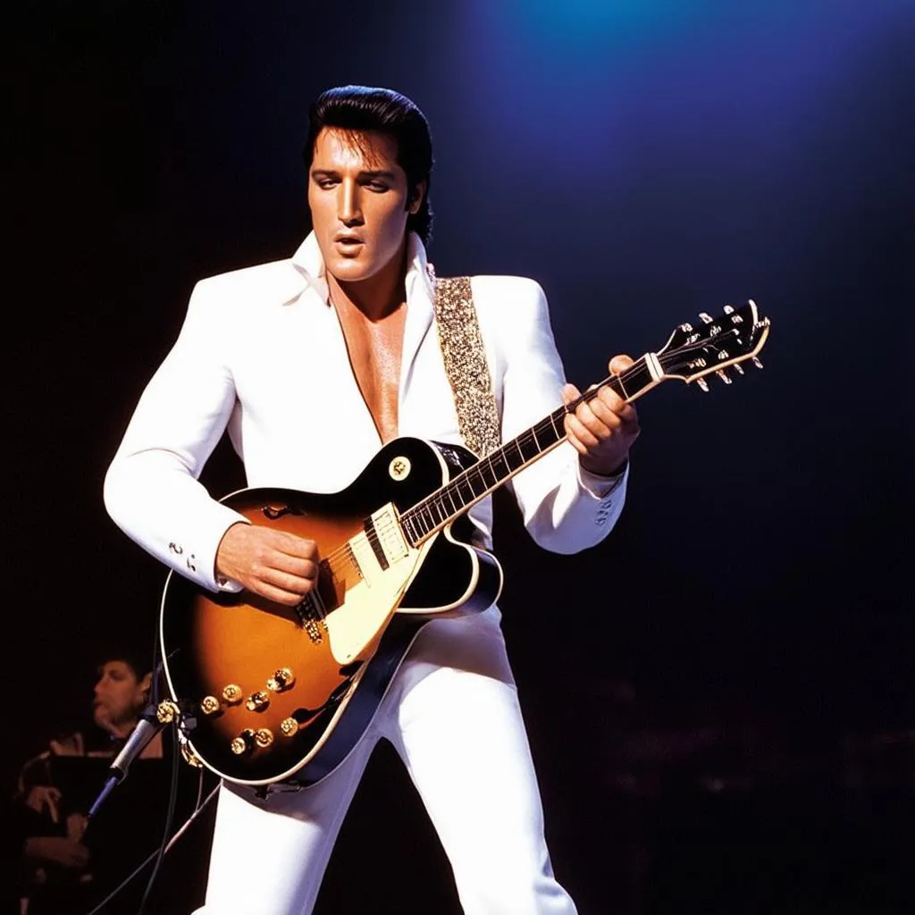 Elvis Presley Performing