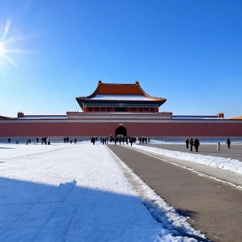 Forbidden City Winter