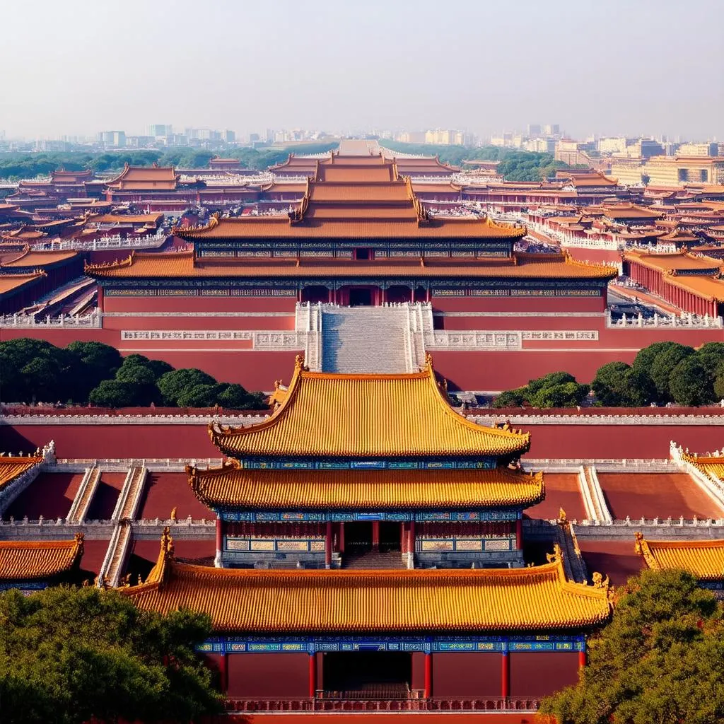 Forbidden City in Beijing, China