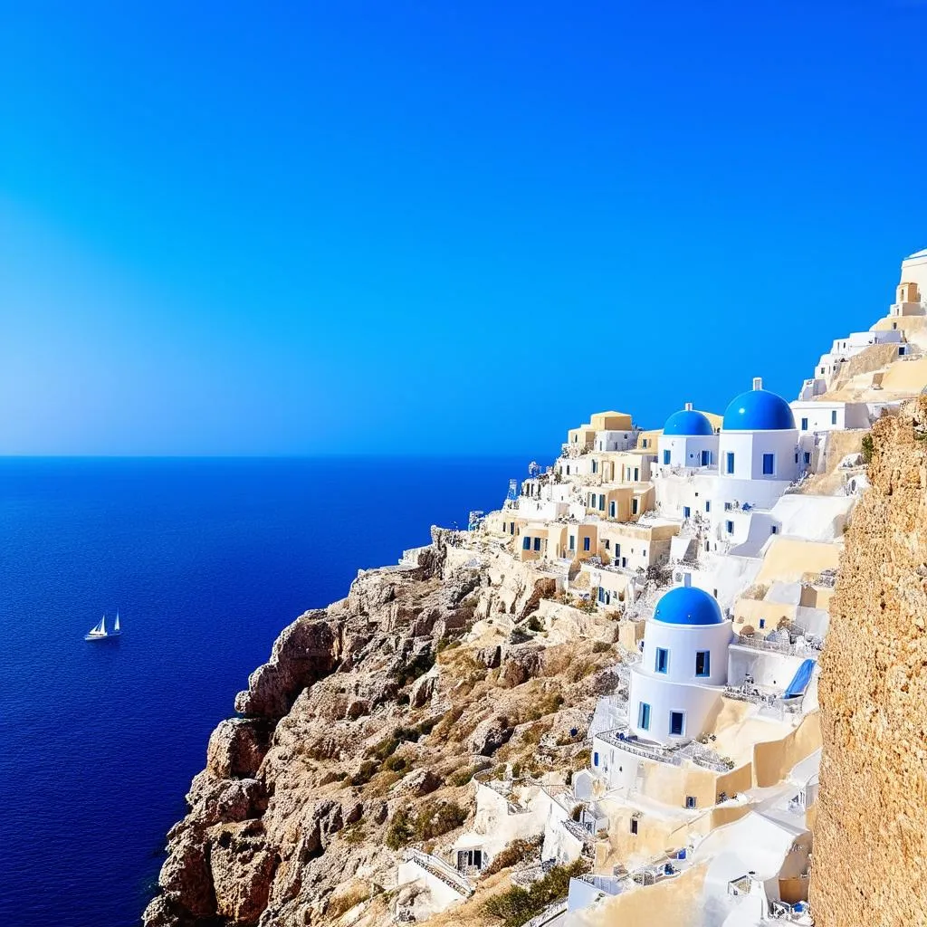 Santorini island