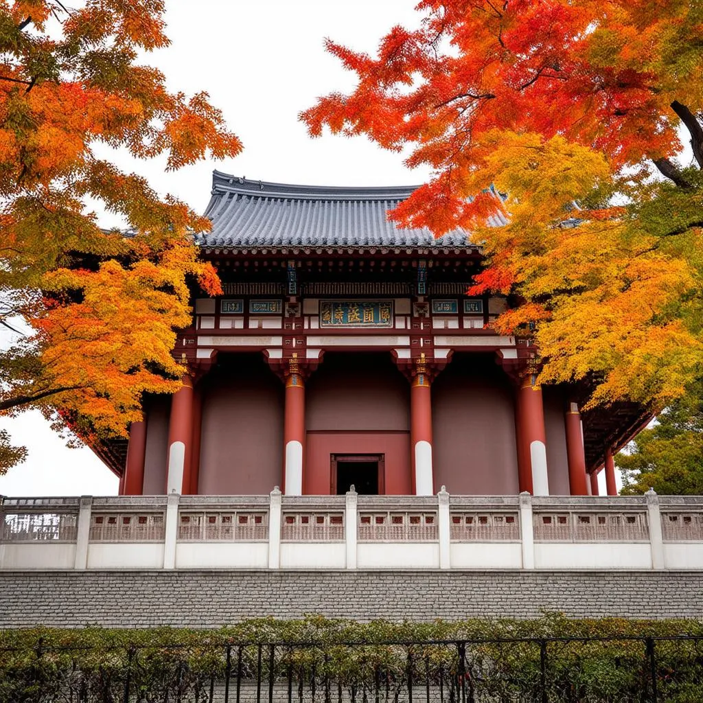 Gyeongbokgung Palace in Autumn