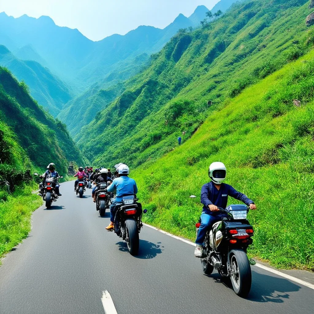 Motorbike Tour on Ma Pi Leng Pass