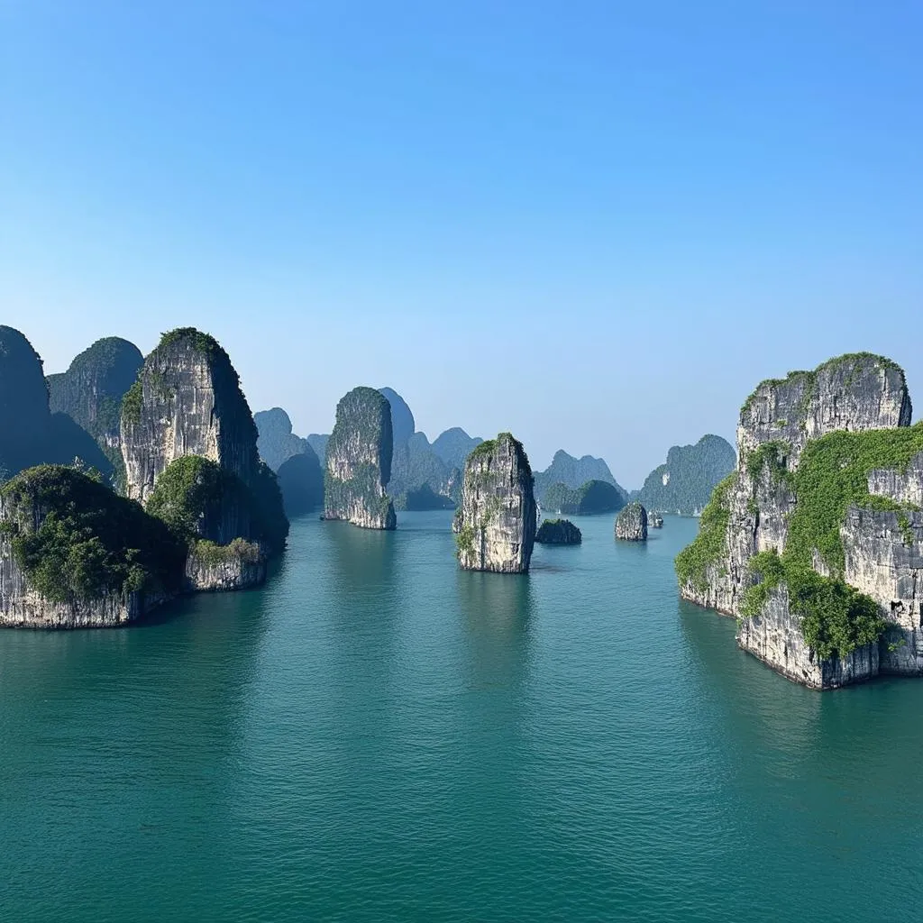 Scenic View of Ha Long Bay