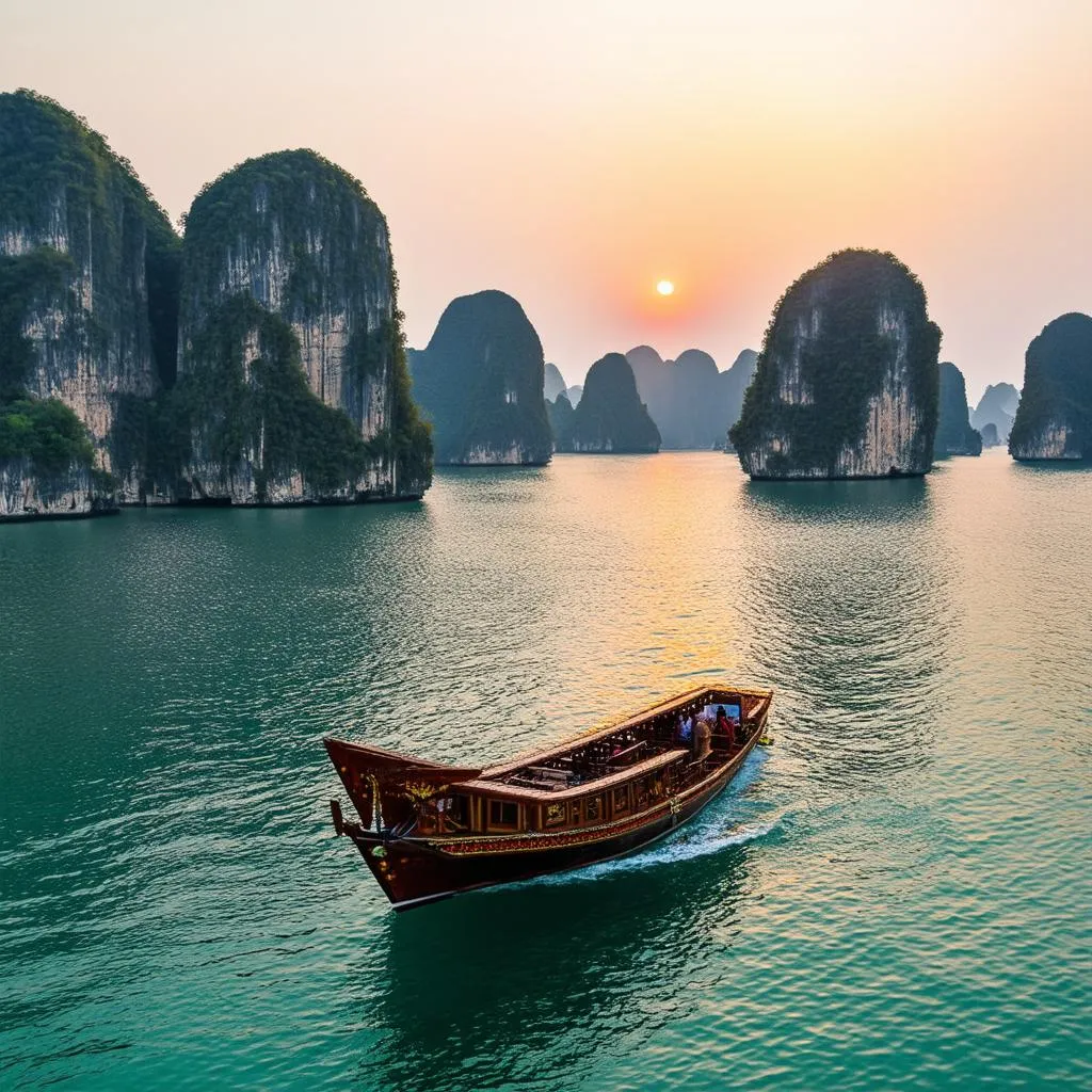 Ha Long Bay Sunrise Boat Tour