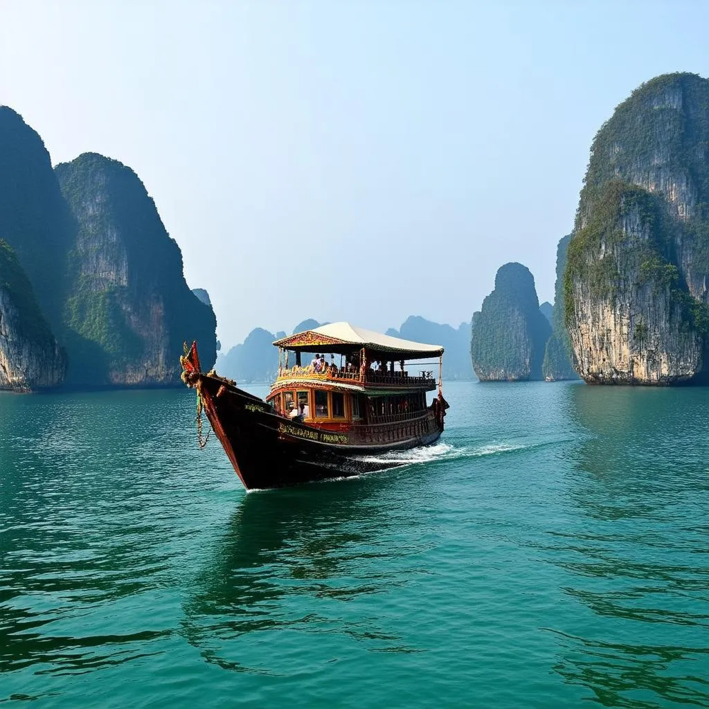 Halong Bay Junk Boat