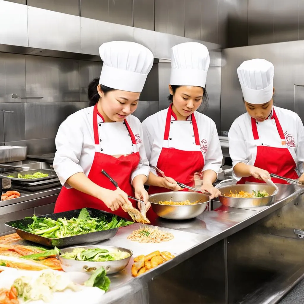 Hanoi Culinary Students