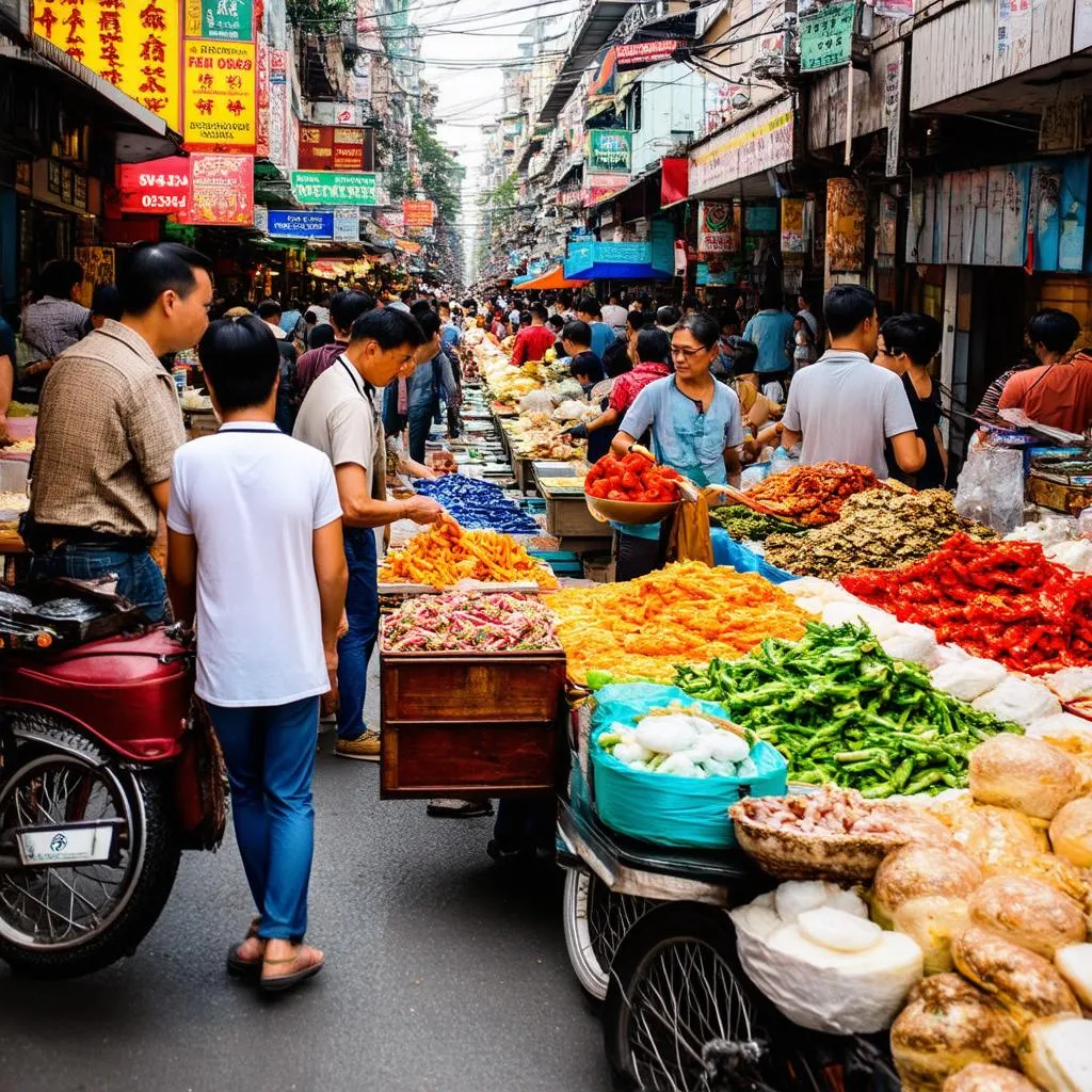 Vibrant Vietnamese Market