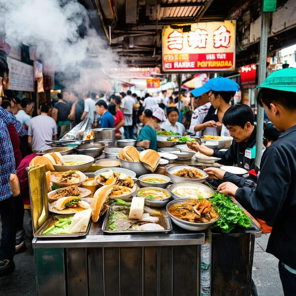 Street Food in Hanoi