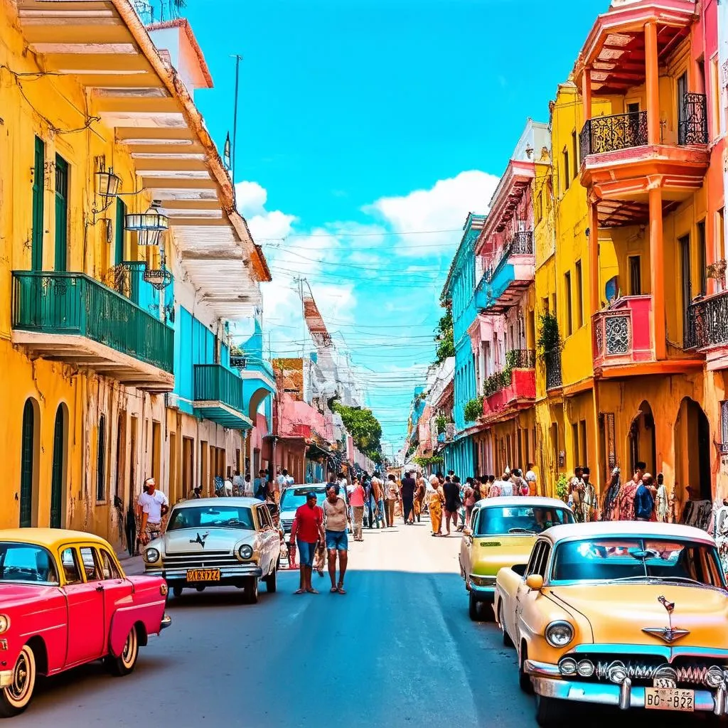 Havana Street Scene