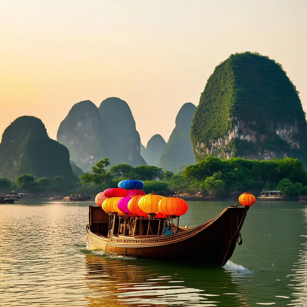 Tranquil Hoa Binh Lake